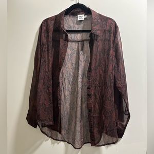 Princess Polly button up shirt